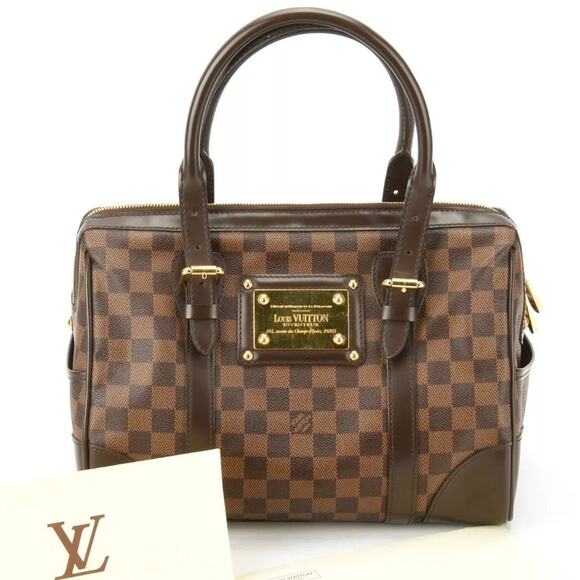 💎✨MINT CONDITION✨💎Authentic LOUIS VUITTON Damier Ebene Berkeley Handbag - Picture 2 of 7